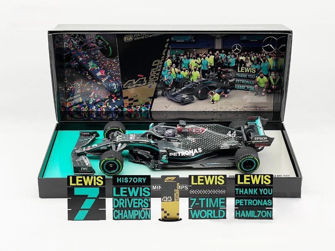 1/18 メルセデス W11 トルコGP 7th チャンピオン L.ハミルトン