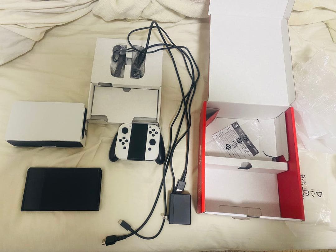 HEG 最新型 Nintendo Switch 有機EL ホワイト