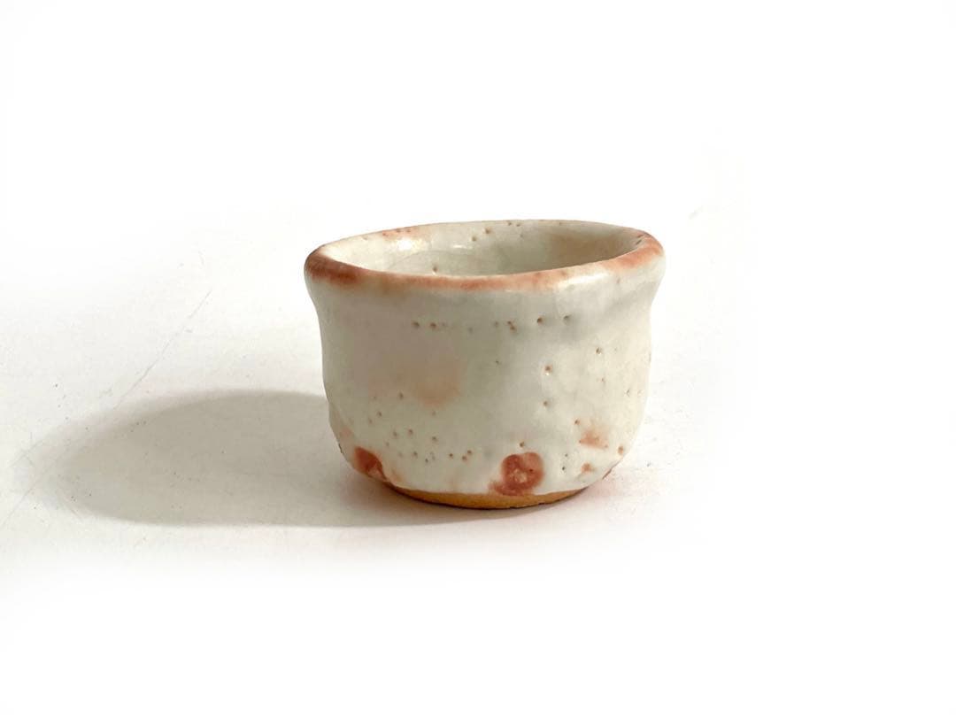 陶芸家　人間国宝　鈴木藏　鈴木蔵　志野　ぐい呑　志埜　酒器　酒盃　共箱