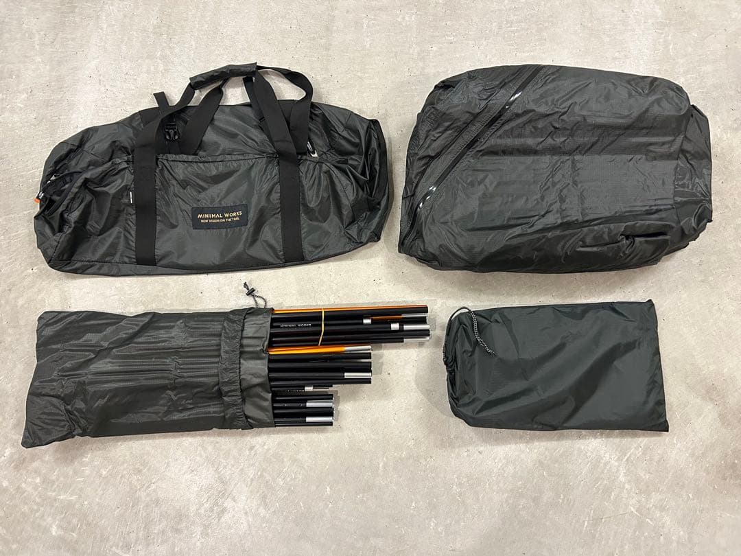 ミニマルワークス シェルターGP (PREMIUM) チャコール