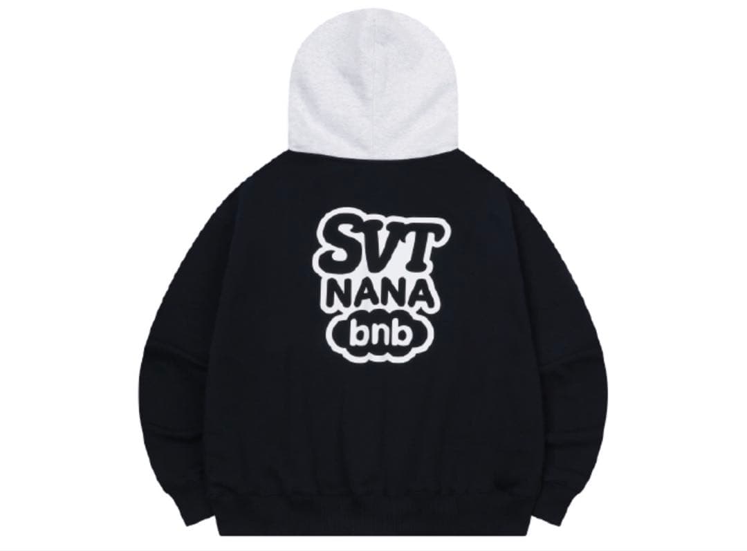 SEVENTEEN セブチ nanabnb ナナ民泊 ジップアップフーディー M