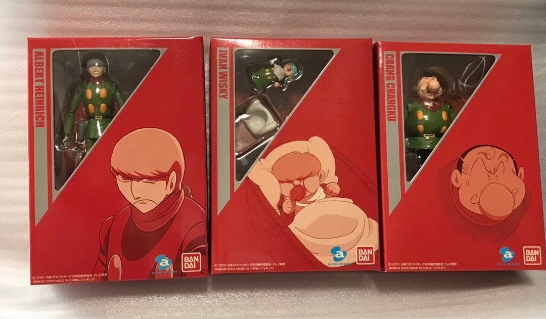 サイボーグ009 バトルアライブ DVD 特典 フィギュア セット