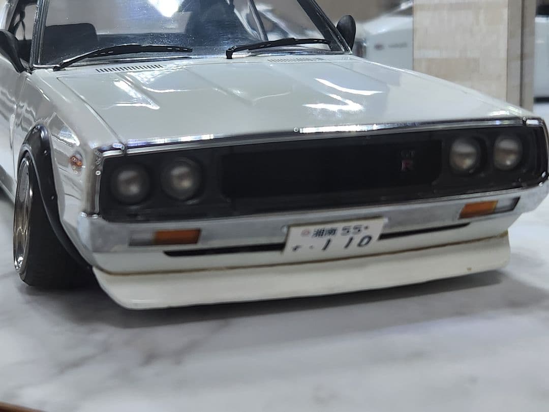 【京商】1/18日産 スカイライン ケンメリGT-R ミニカー