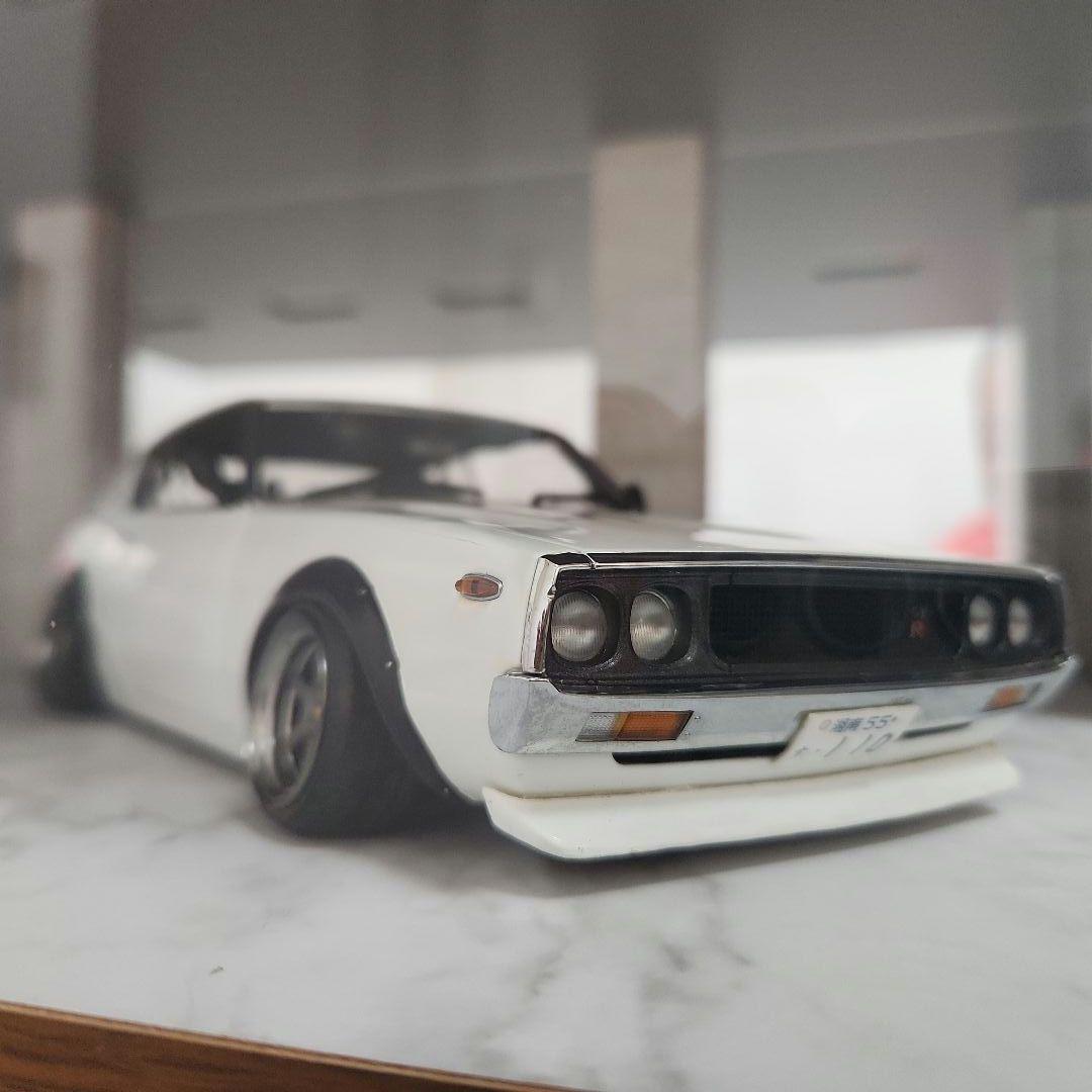 【京商】1/18日産 スカイライン ケンメリGT-R ミニカー