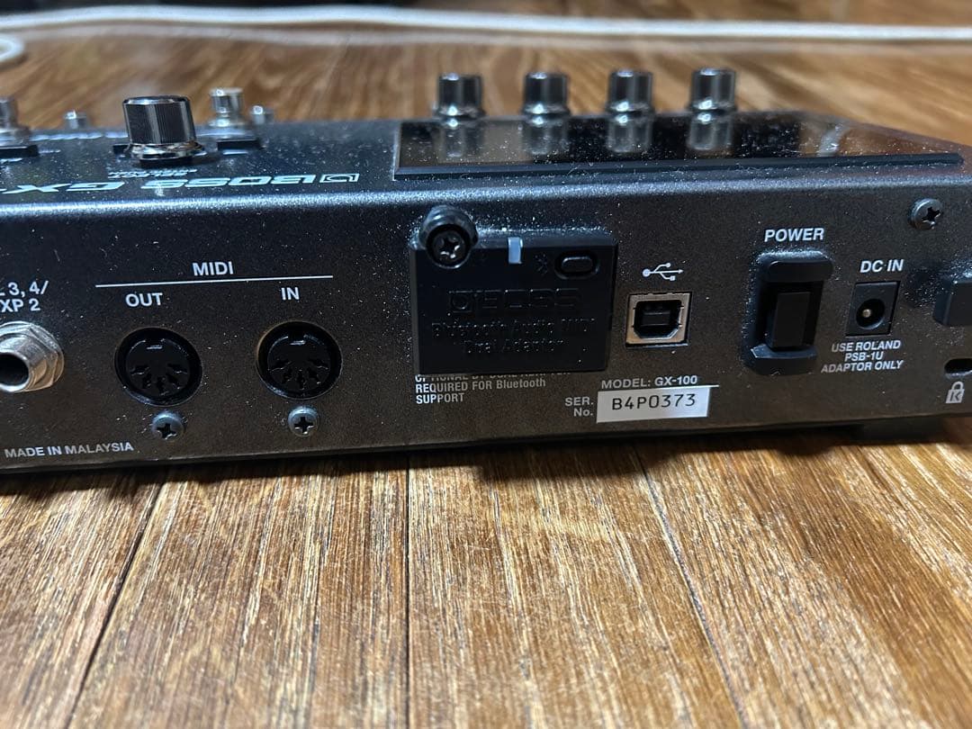BOSS GX-100 BT-DUAL付 アプデ済