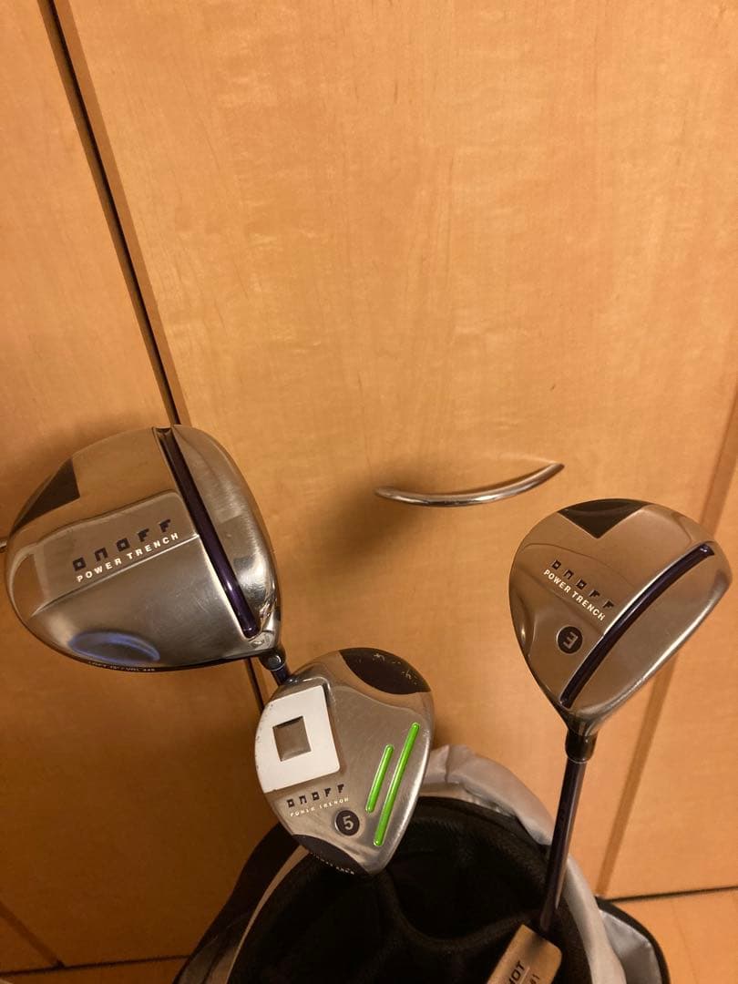 ［nao.1580］onoff オノフ　レディース ゴルフ　クラブセット