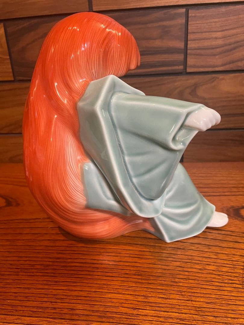 深川磁器　高級歌舞伎　人形　大型