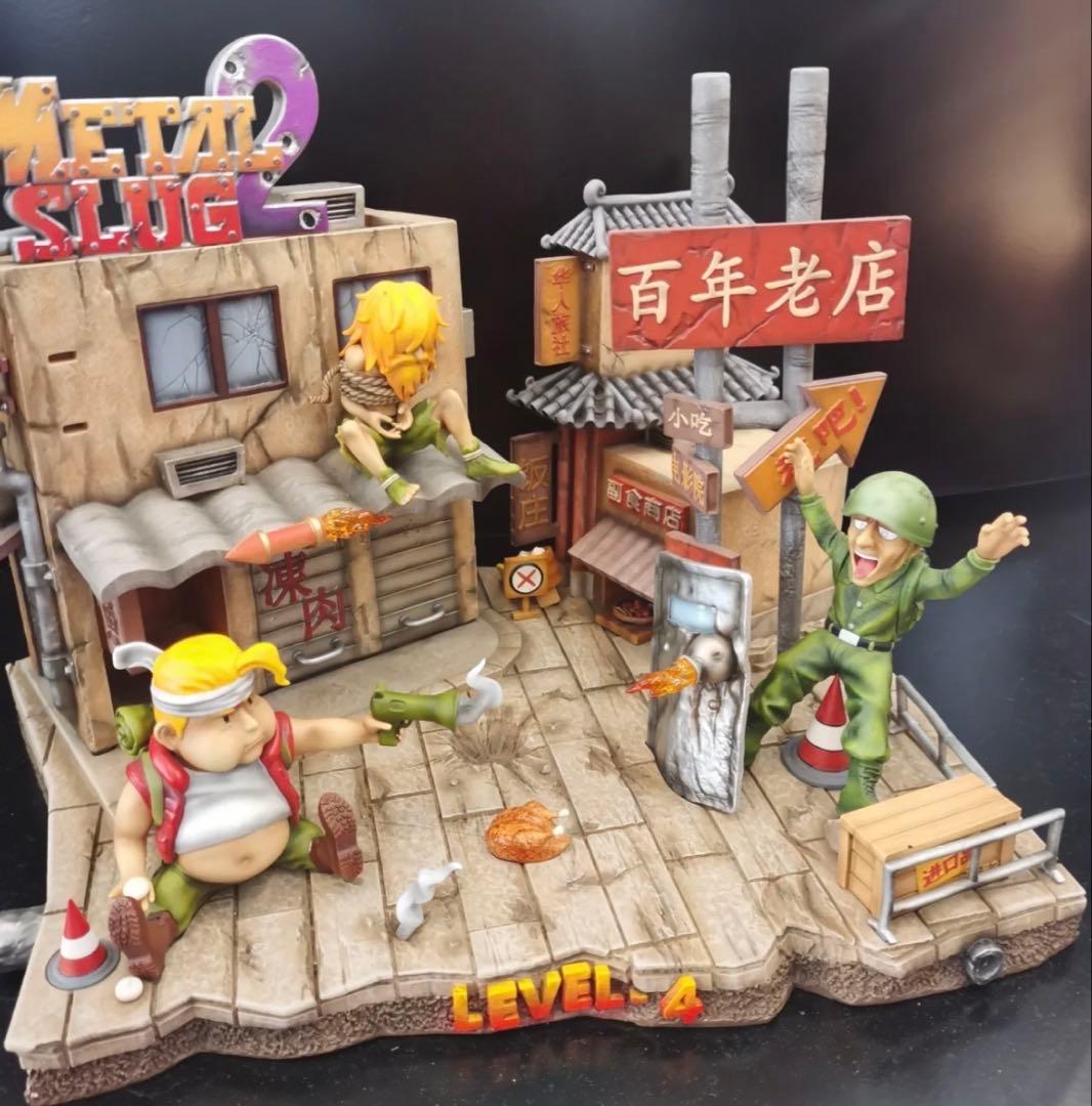 メタルスラッグ 2 Krazy Art チャイナタウン スタチュー フィギュア