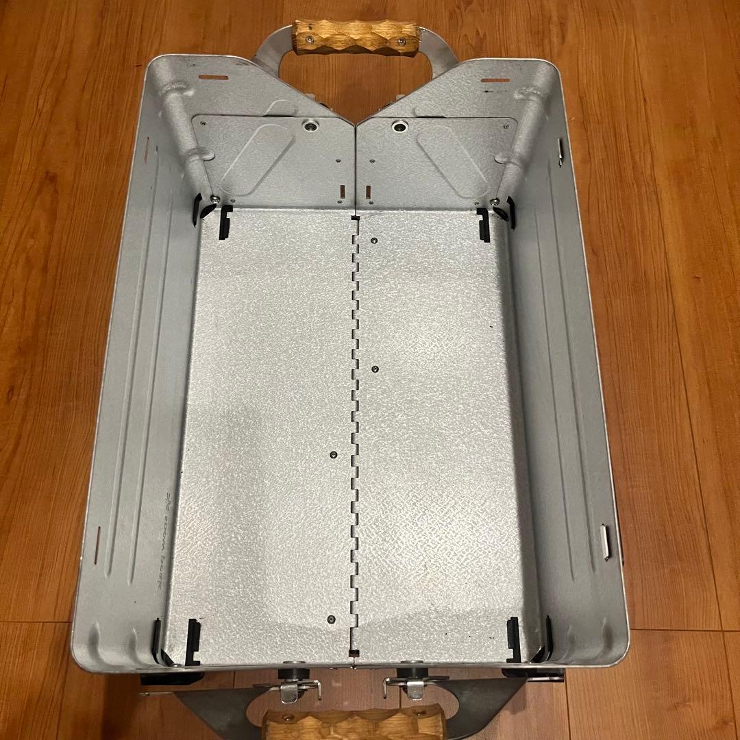 シェルフコンテナ 25 アシグリップ サイドバー レッグ付き　2個セット