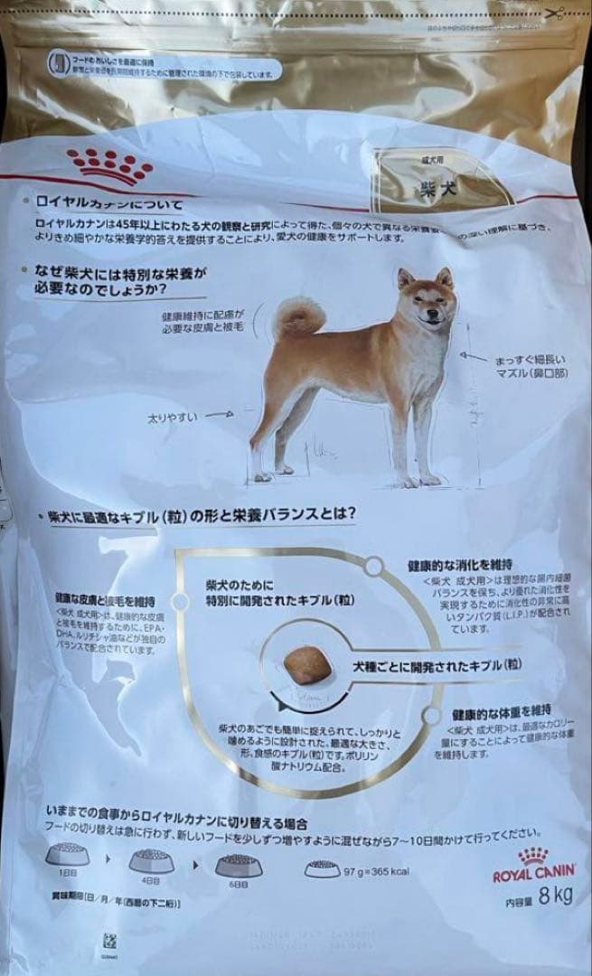 ロイヤルカナン 柴犬 成犬用ドッグフード