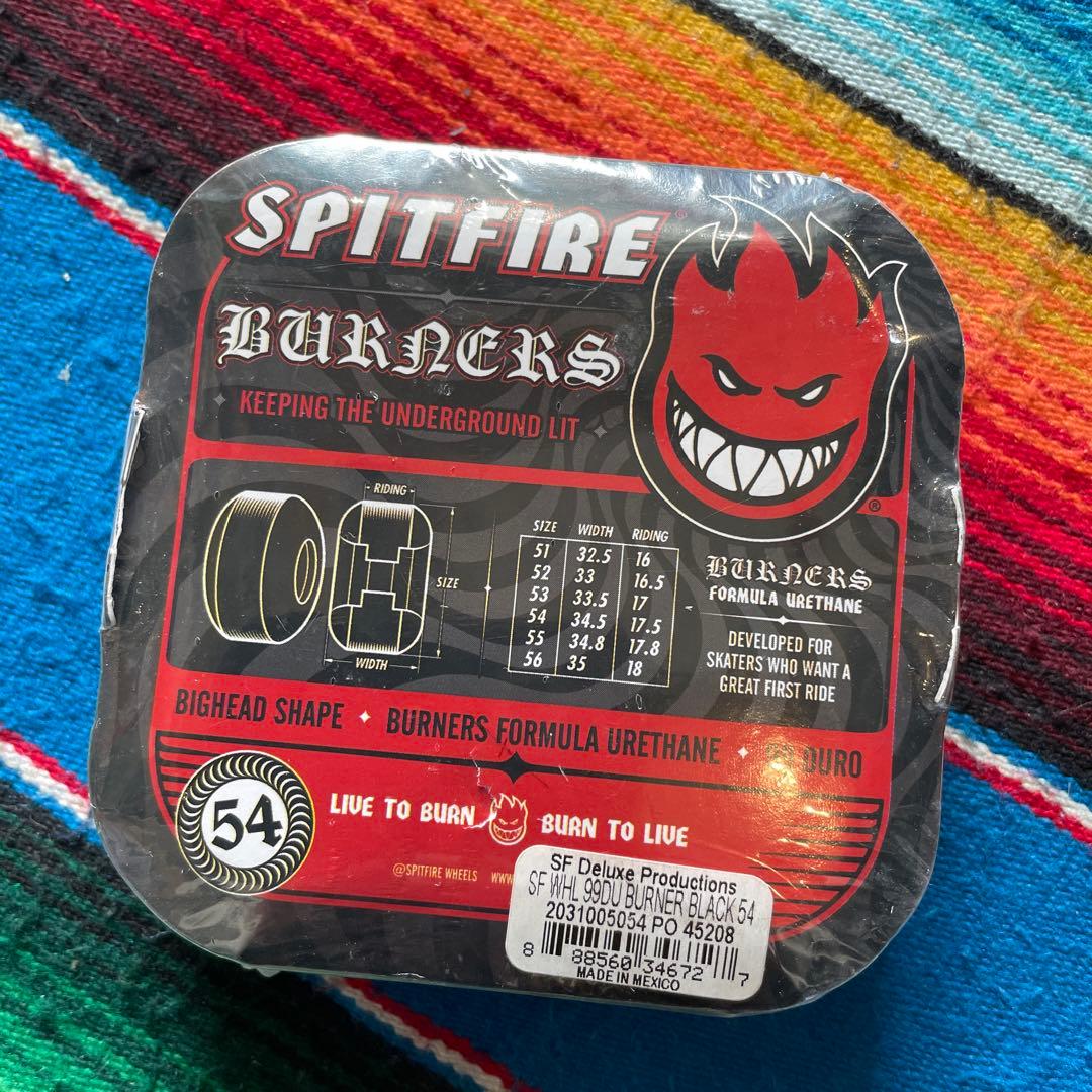 SPITFIRE BURNERS54mm99aスケボーウィール 定価¥9,130