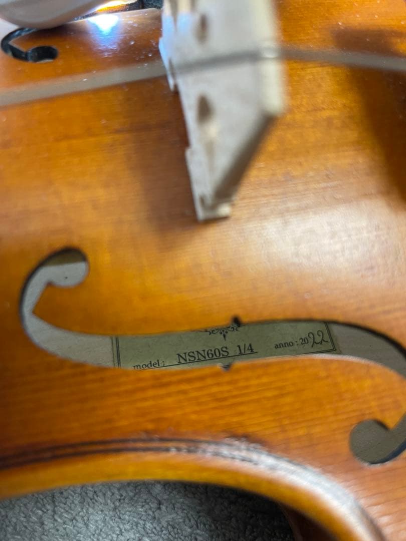 バイオリン　ニコロサンティ　NSN60S 1/4 2022年製