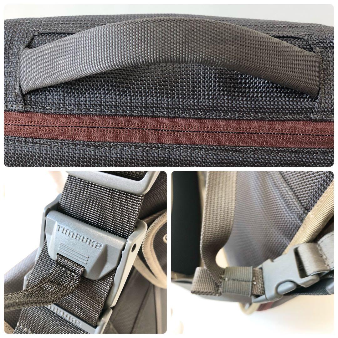【極美品】TIMBUK2 PC収納 メッセンジャーバッグ グレー 希少廃盤モデル