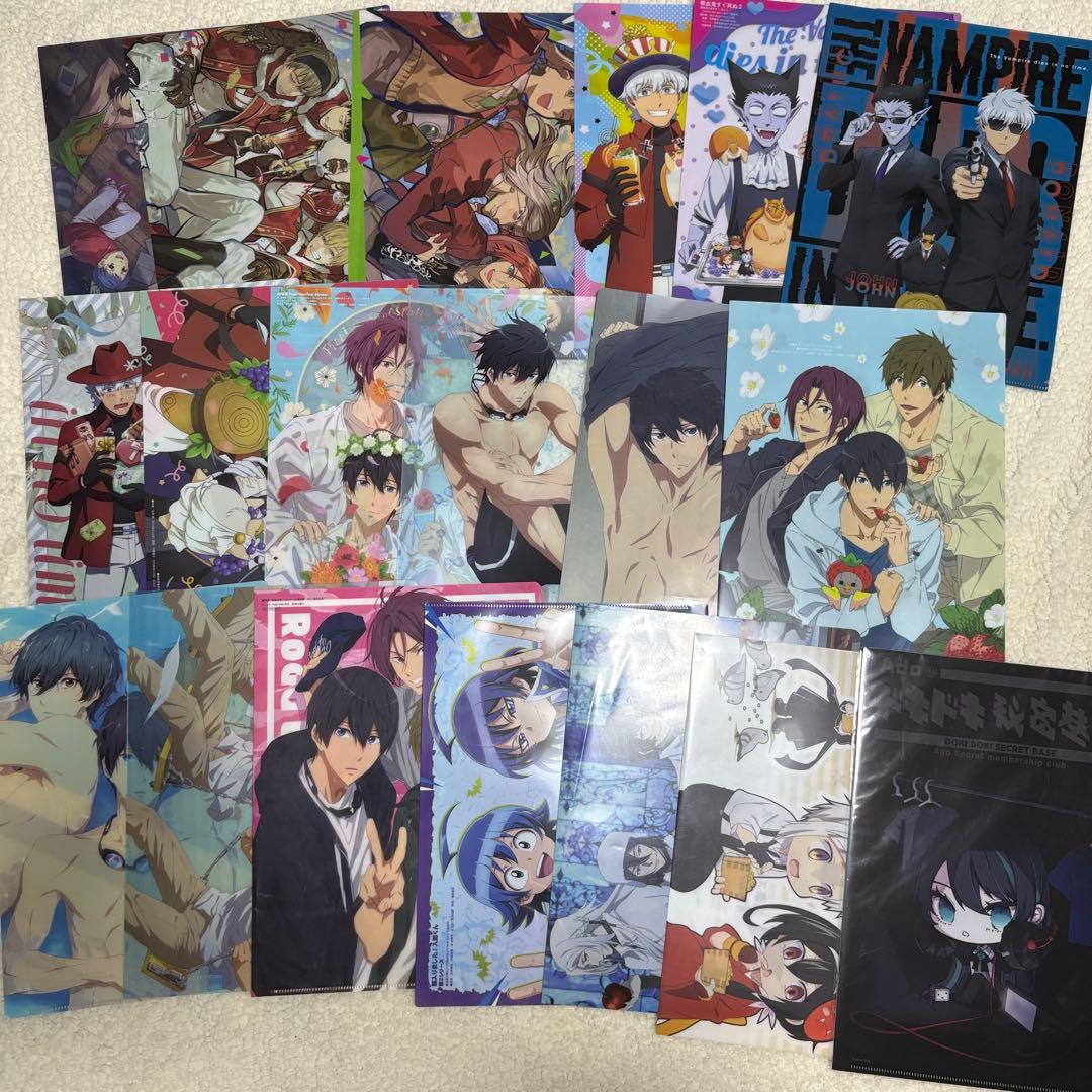 クリアファイル ポスター 特典 付録 まとめ売り 160枚以上