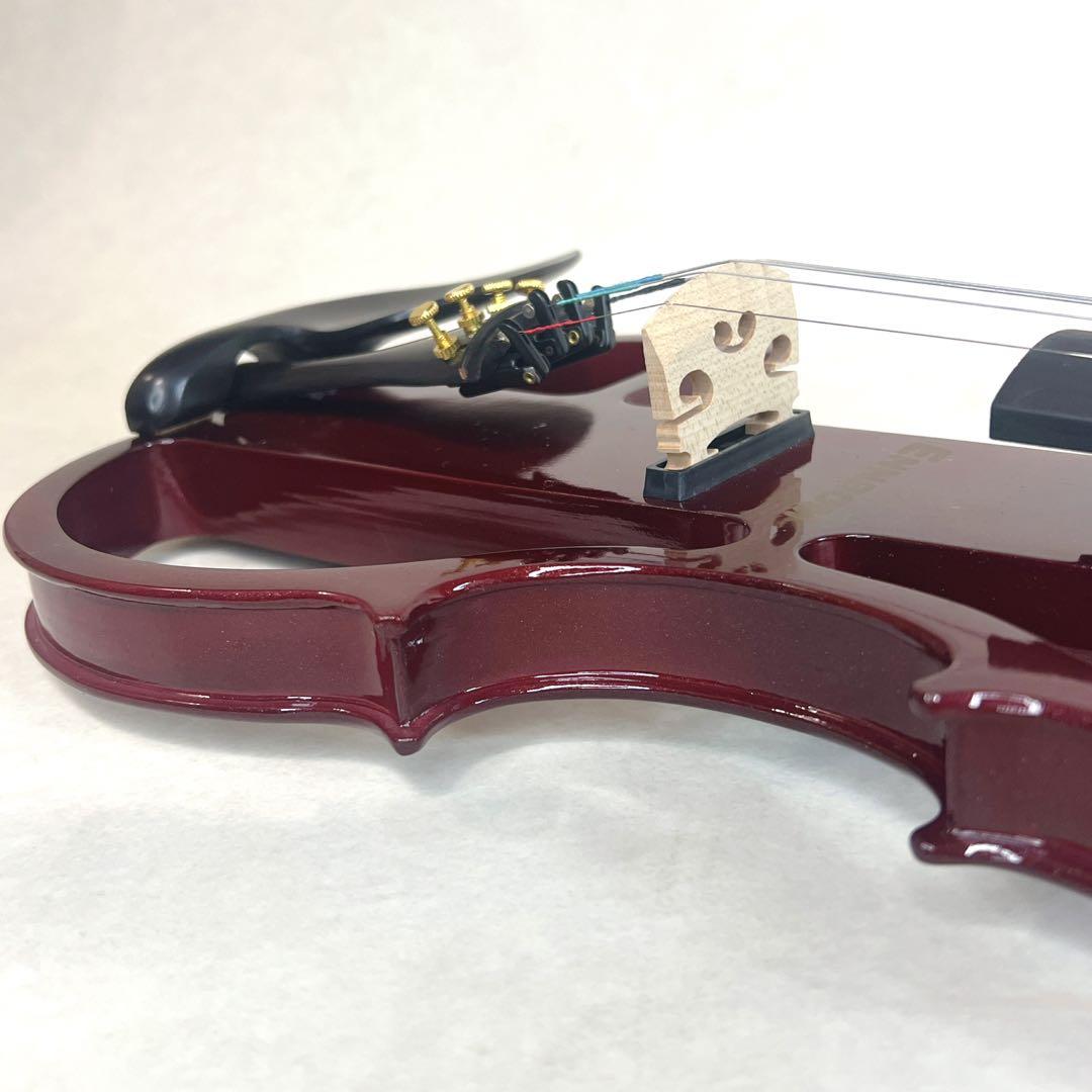 【超美品】 ENNBOM エボニー サイレントバイオリン HVPV-30 4/4