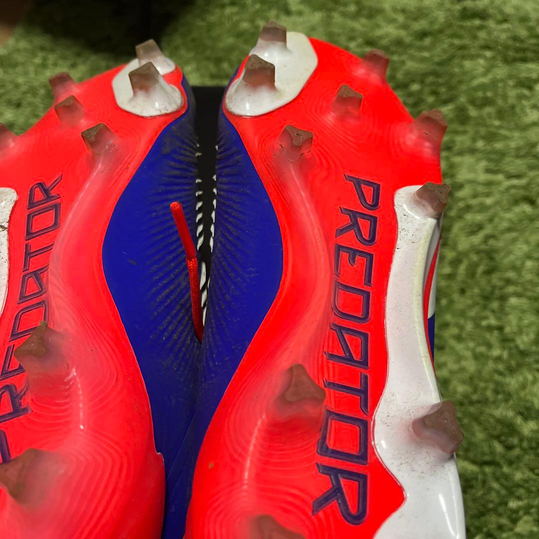 Adidas Predator サッカーシューズ 青赤