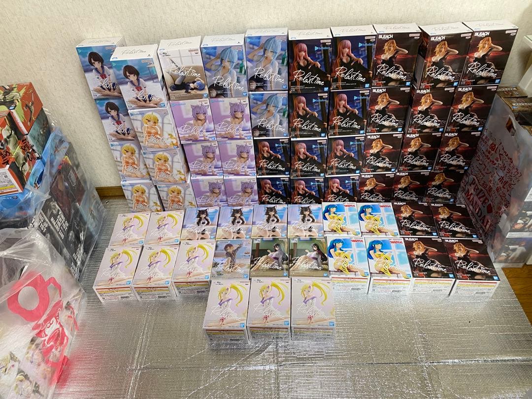 ホロライブ　BLEACH うる星やつら　126個　大量　リゼロ　転スラ　など