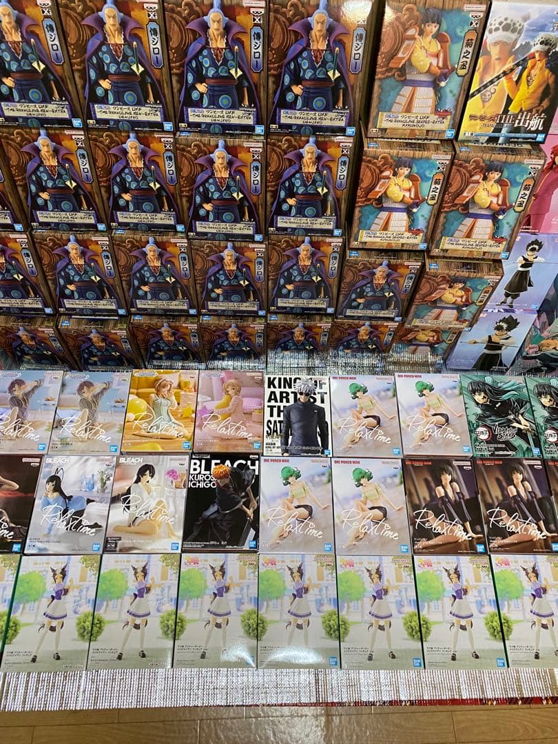 ホロライブ　BLEACH うる星やつら　126個　大量　リゼロ　転スラ　など