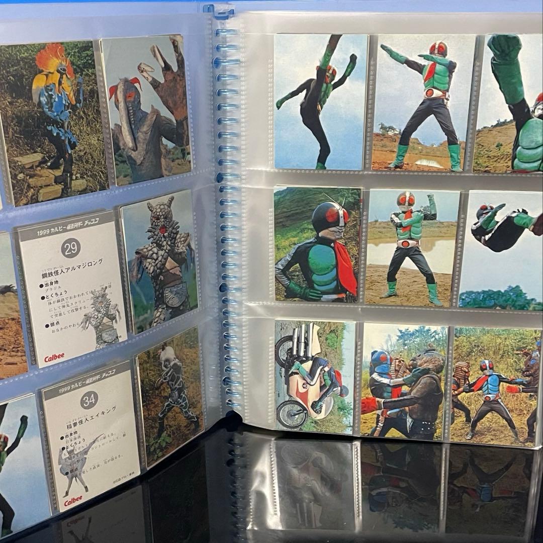 カルビー　仮面ライダーカード　1999 2003年130枚以上