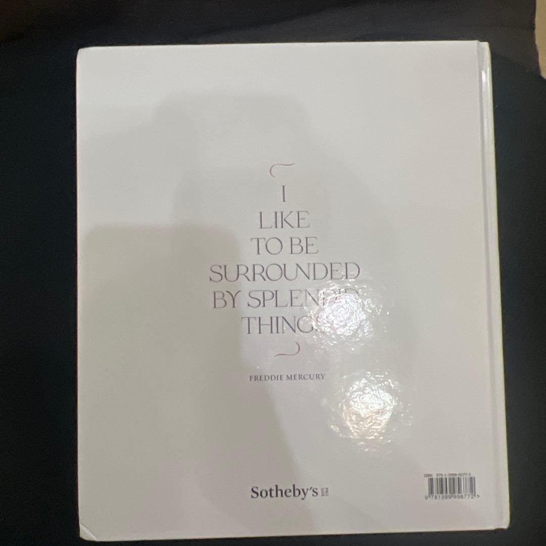 フレディ・マーキュリー遺品オークションカタログ　Sotheby's サザビーズ