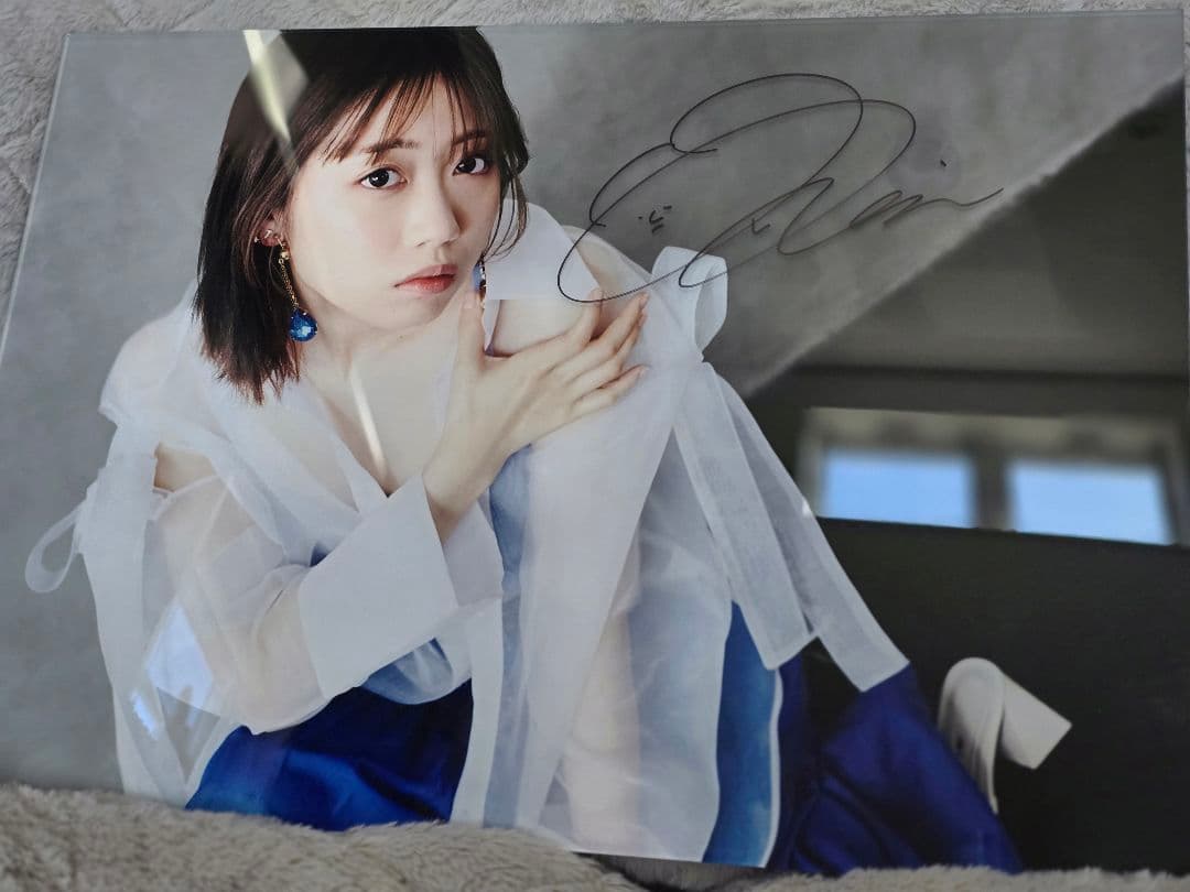 【特大】来栖りん　直筆サイン入り特大A2アクリルパネル　26時のマスカレイド