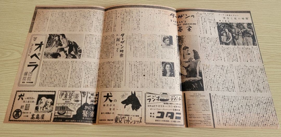 (レア)映画パンフレット　「ターザン」シリーズ　18冊セット