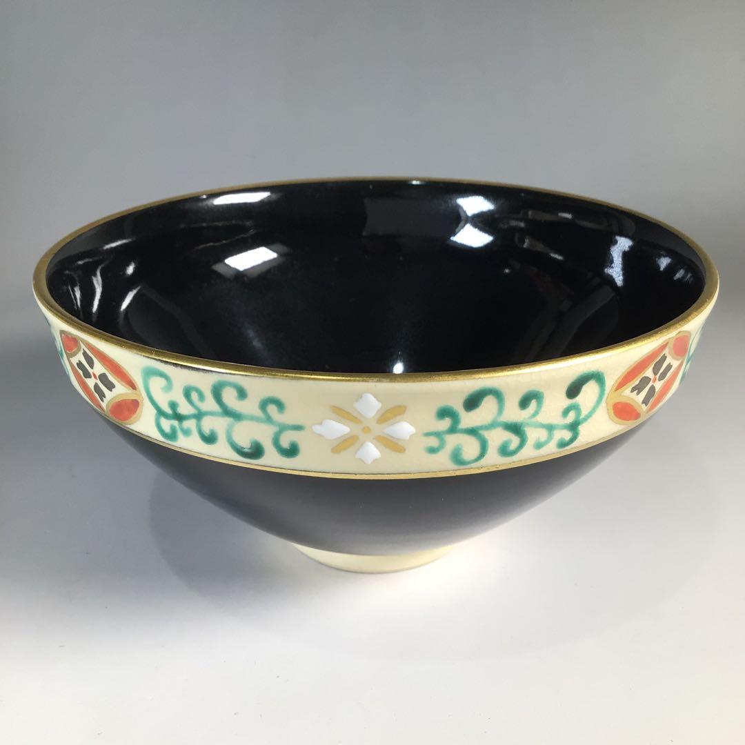 Ｎ４８１　S845 2点！茶碗　十客　『木村山花造』『数茶碗』　共箱　茶道具