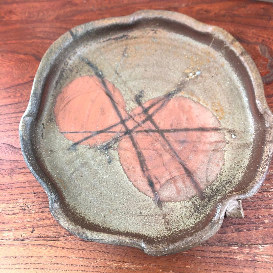 備前焼　柴岡守　葉鉢　フラワーベース　皿　置物　花　箱　器　飾