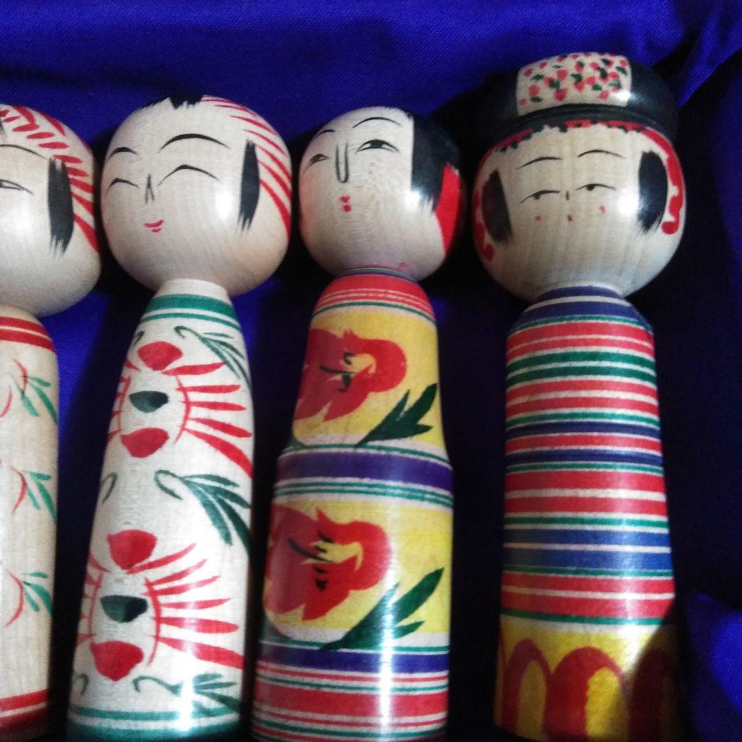 限定品　第四回　山河之響の会　こけし7本セット