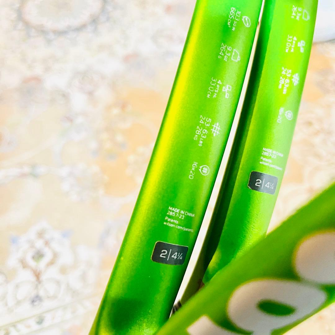 【未使用級】Wilson BLADE FEEL 103 テニスラケット2本セット