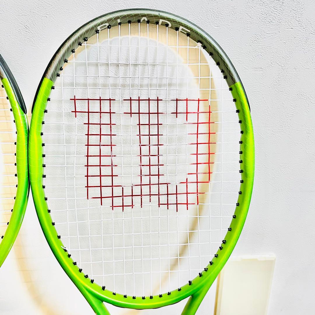 【未使用級】Wilson BLADE FEEL 103 テニスラケット2本セット