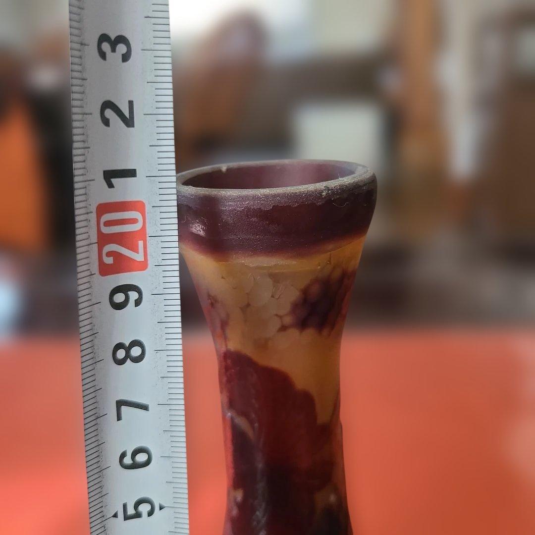 エミール・ガレ「花瓶」アンティーク