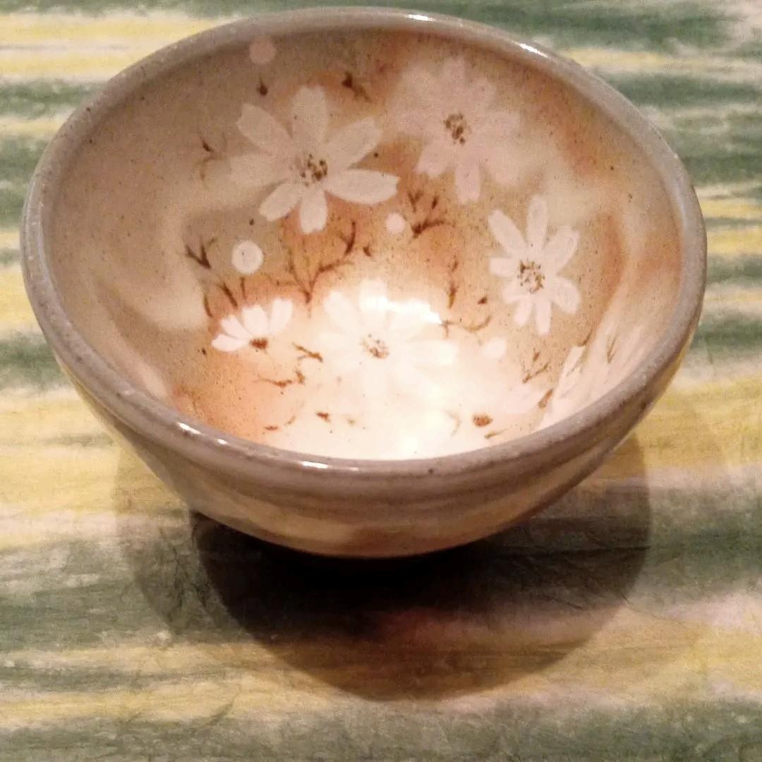 美濃焼　御本手秋桜汲出五客揃い