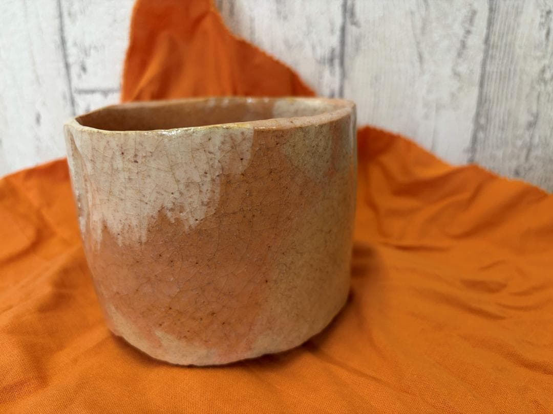 【共箱付き】加賀光悦写　赤茶碗