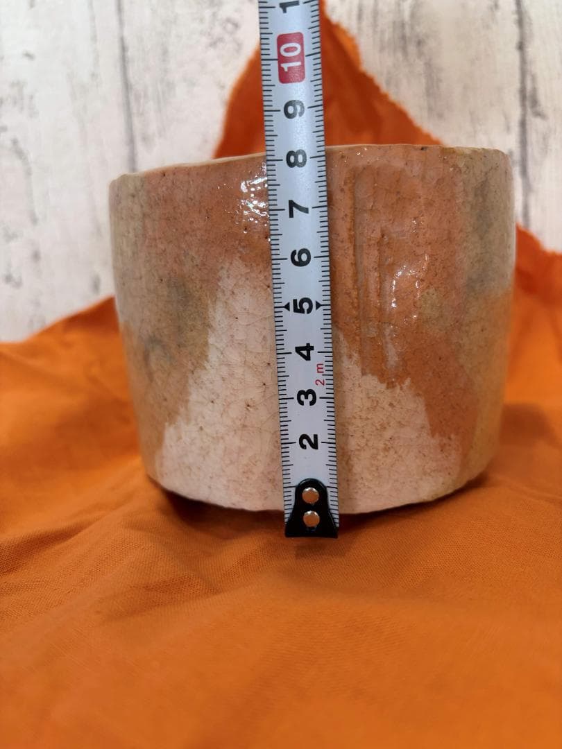 【共箱付き】加賀光悦写　赤茶碗