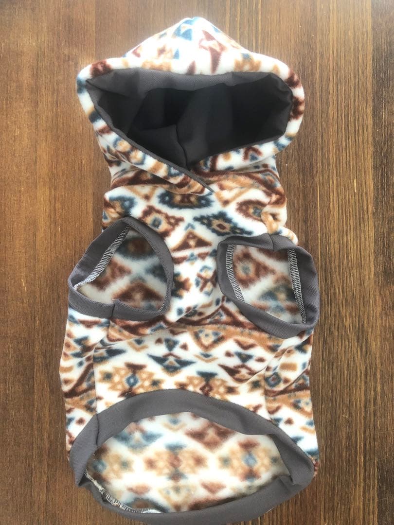 犬服M ハンドメイドドッグウェア　小型犬　タンクトップパーカー