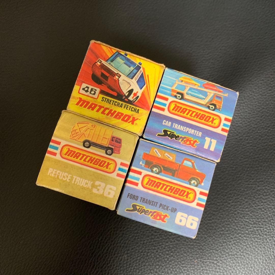 マッチボックス　MATCHBOX 4台パック