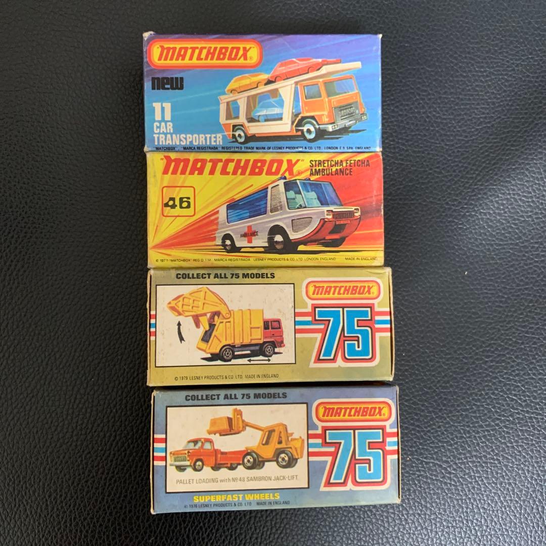 マッチボックス　MATCHBOX 4台パック