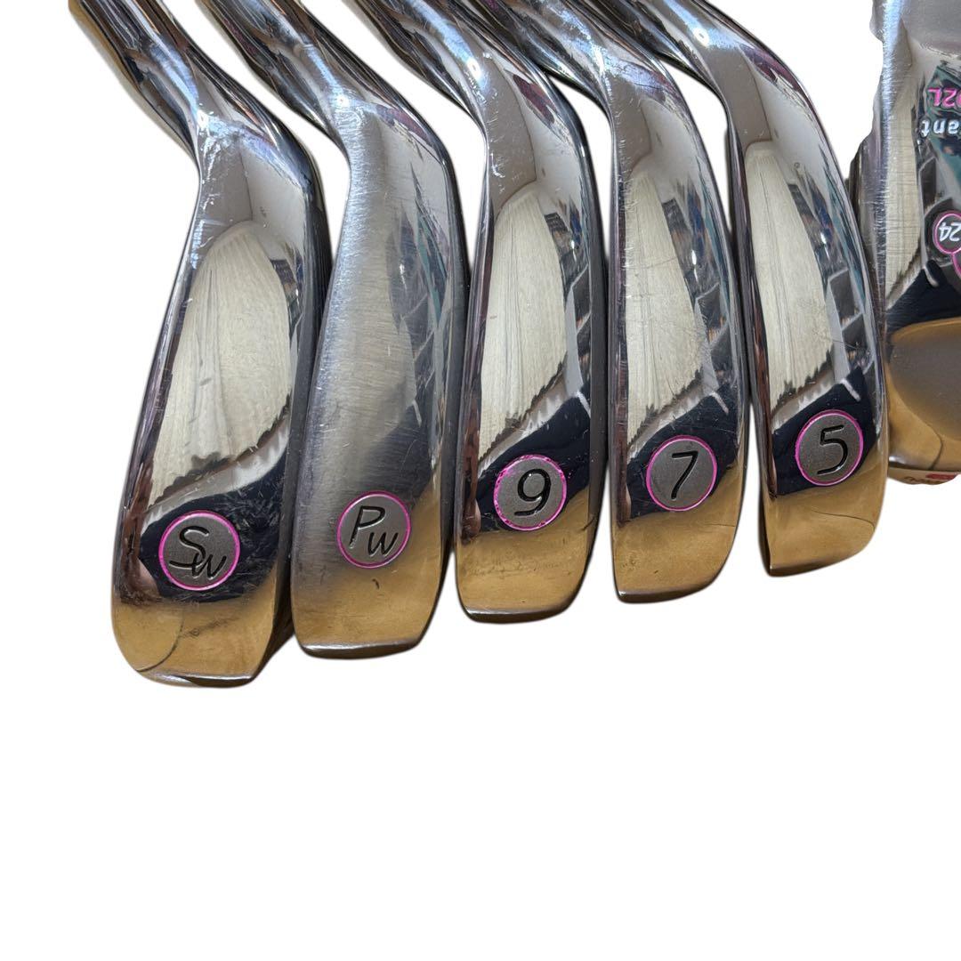 【美品】St.Andrews SA-602L レディース ハーフセット 8本 L