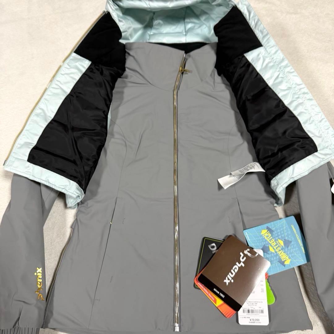 未使用★フェニックス phenix スキーウェア ダウン付Sサイズ　3way