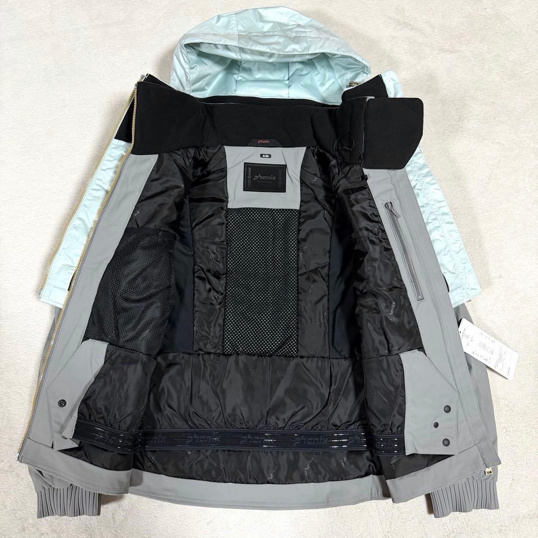 未使用★フェニックス phenix スキーウェア ダウン付Sサイズ　3way