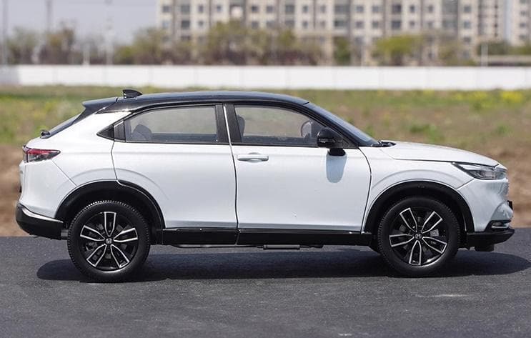 ミニカー 1/18 ホンダ ヴェゼル HONDA VEZEL 2023 ホワイト