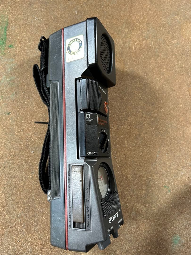 SONY⭐︎ICB-870T⭐︎実働⭐︎市民ラジオ