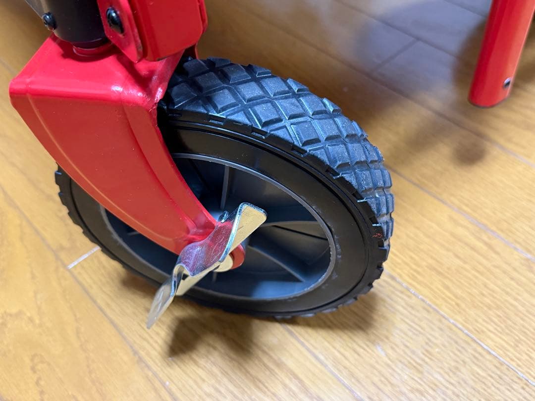 コールマン　キャリーワゴン　キャリーカート　レッド