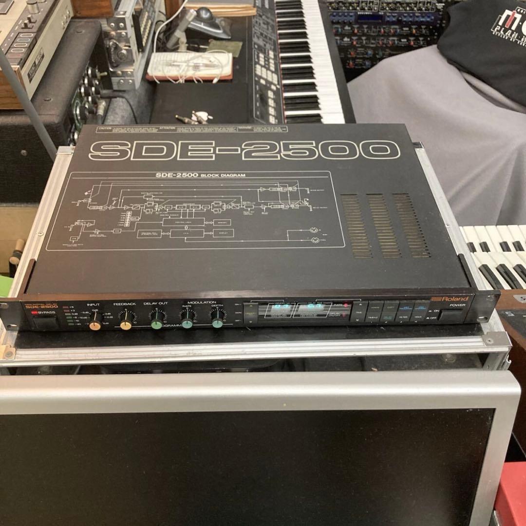 【美品】Roland SDE-2500 ローランド デジタルディレイ ⑦