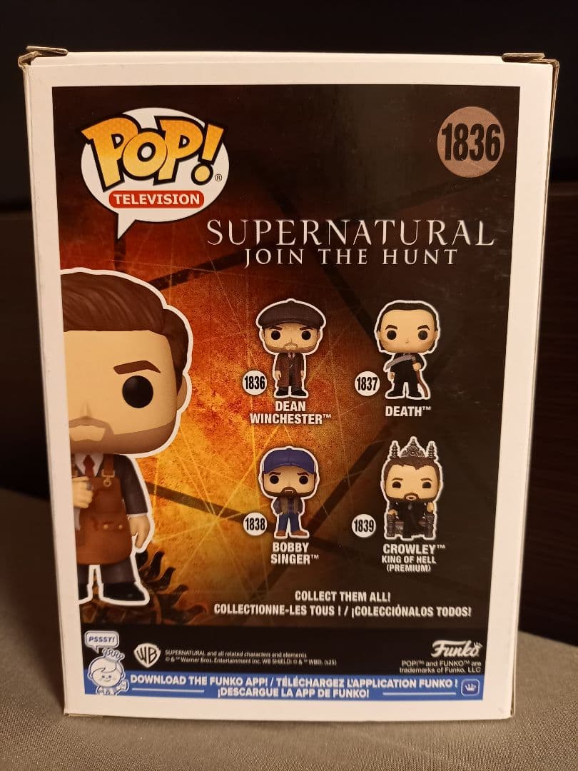 ファンコ　ポップ　スーパーナチュラル　ディーン・ウェンチェスター　チェイス