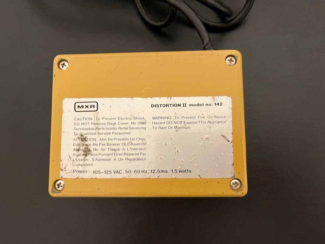 MXR Distortion II 前期型
