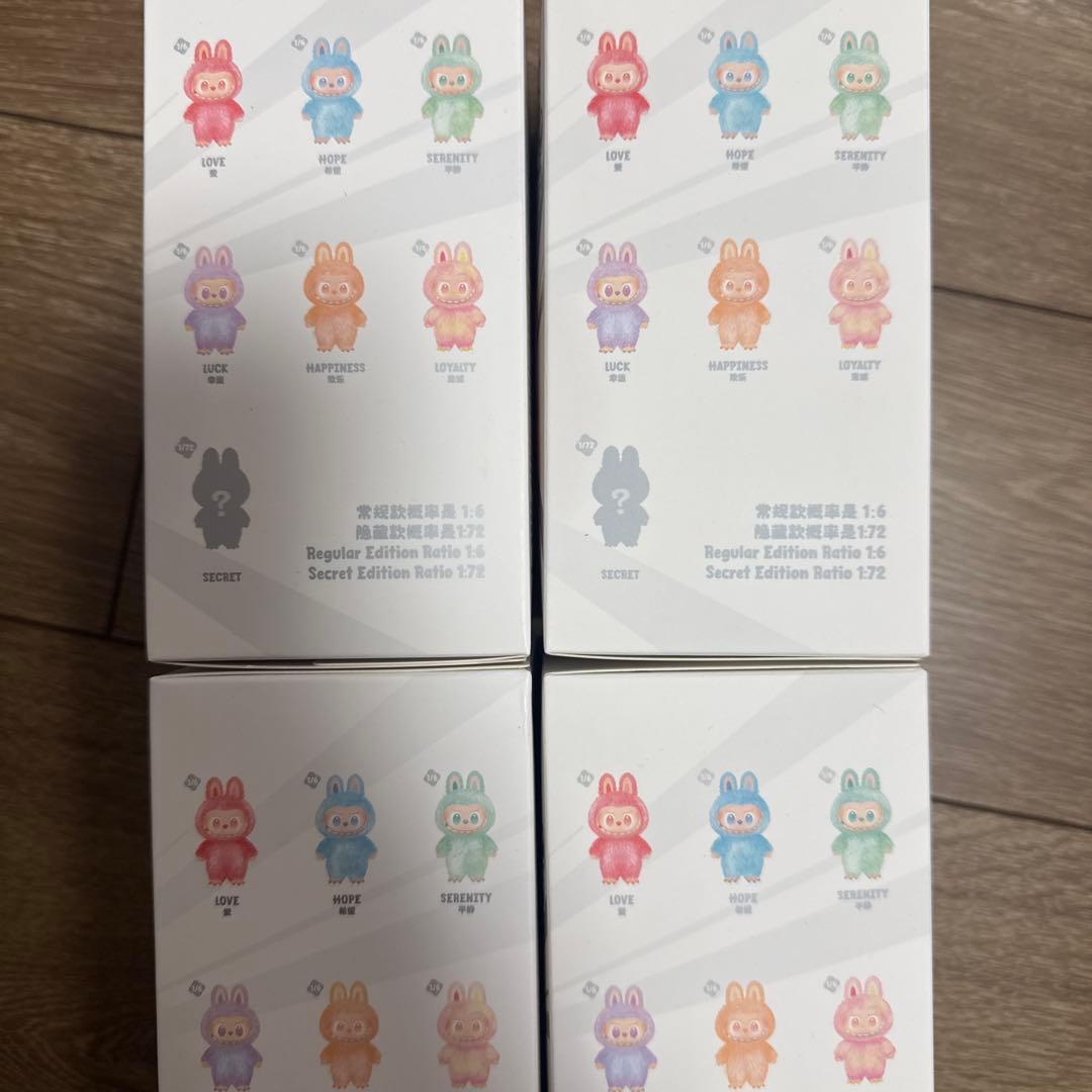 【未開封品】ラブブ エナジー 4つセット POPMART 人気色のLUCK入 B