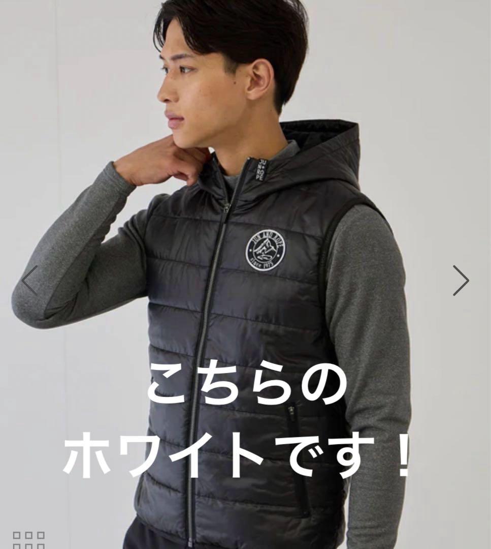 【新品未使用】Jun & Ropé タフタ中わた入りベスト/撥水・軽量