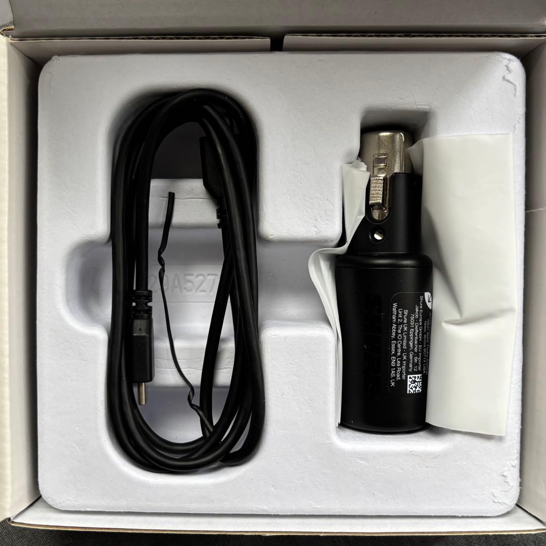 ［匿名配送 美品］SHURE MVX2U小型デジタルオーディオインターフェース